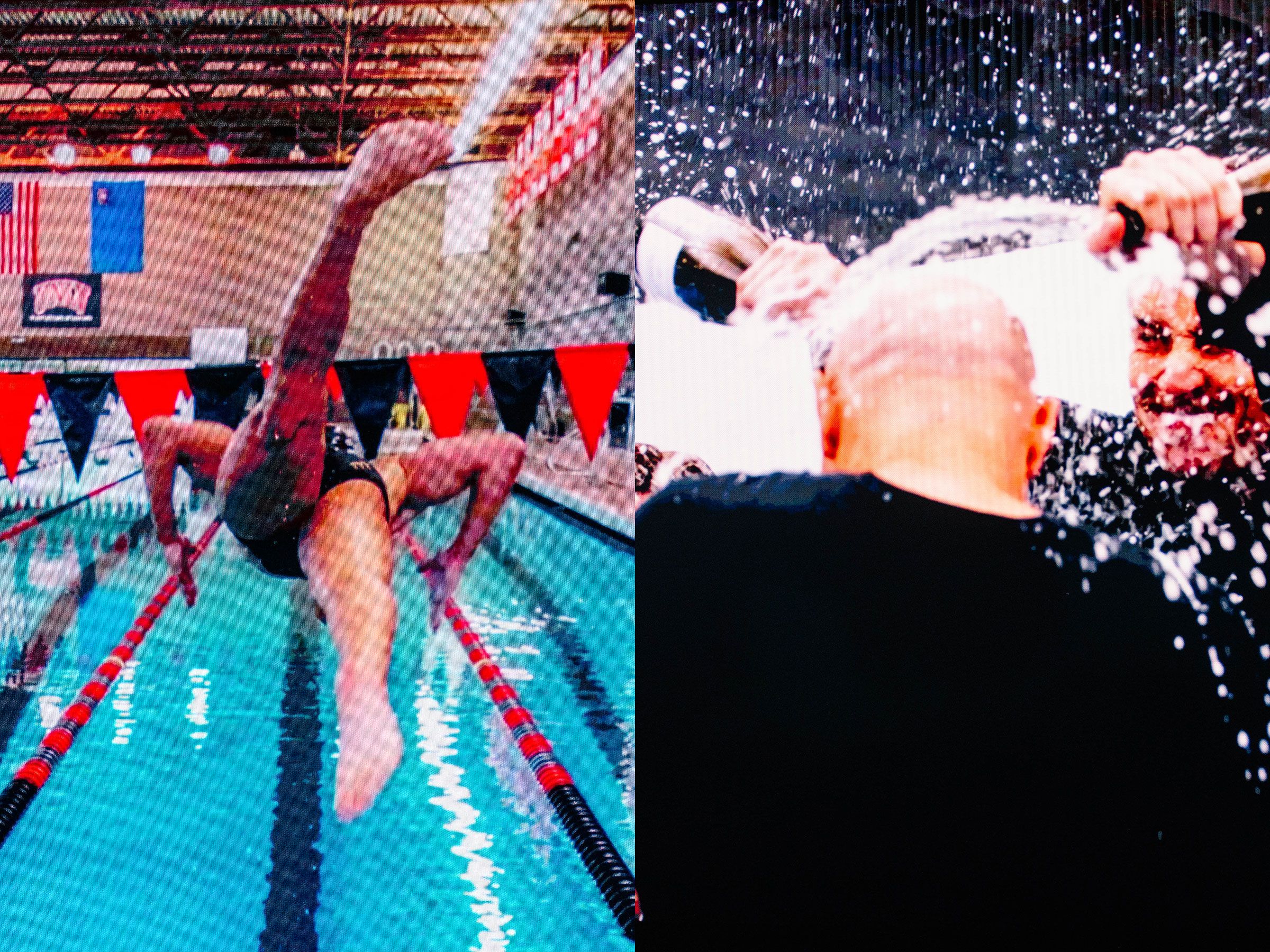 Image may contain Leisure Activities Person Sport Swimming Water Water Sports Adult and Diving